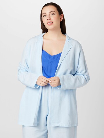 Blazer 'BILLIE' ONLY Carmakoma en bleu : devant