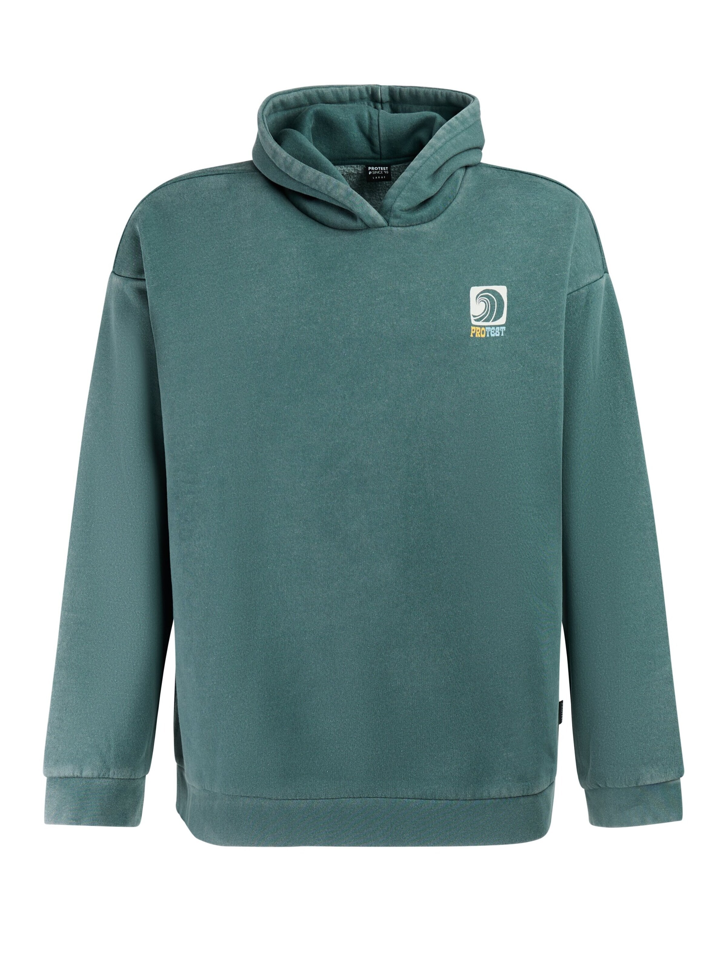 PROTEST Sweater 'PRTDafoe' in Green: front