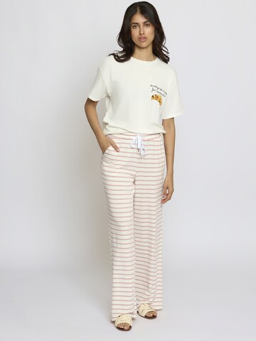 Wide Leg Pantalon 'Sveaa' Lilavie en rose