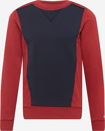 Tommy Remixed - Sweatshirt em vermelho: frente