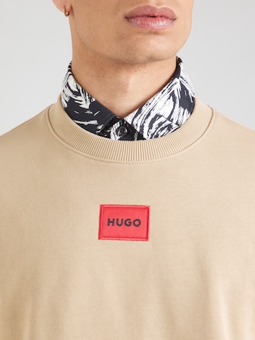 Sweat-shirt 'Diragol212' HUGO en beige