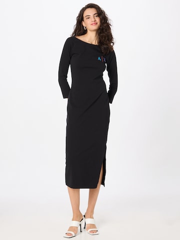 ARMANI EXCHANGE Dress in Black: front