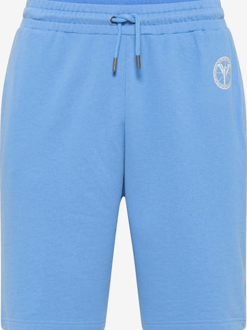Carlo Colucci Regular Pants in Blue: front