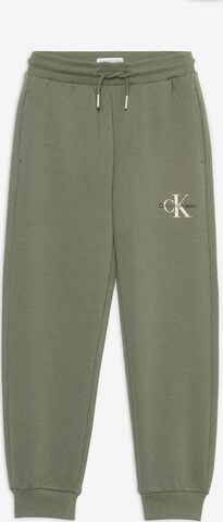 Calvin Klein Jeans Конический (Tapered) Штаны в Зеленый: спереди
