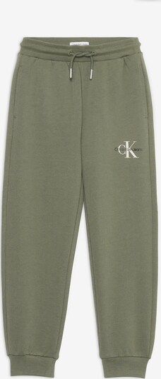 Calvin Klein Jeans Штаны в Хаки / Черный / Цвет белой шерсти, Обзор товара
