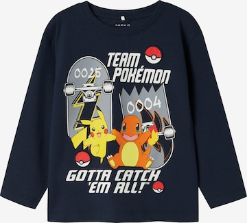 NAME IT Tričko 'NMMSTERN POKEMON' - Modrá: predná strana