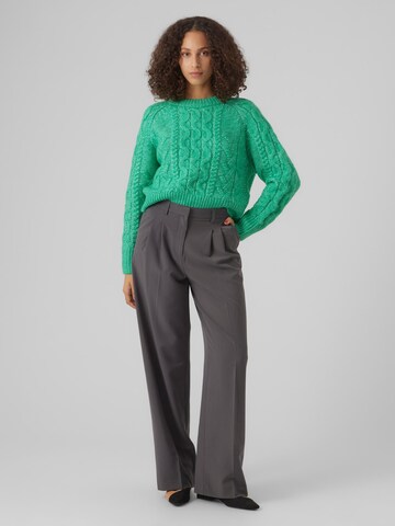 VERO MODA Trui 'BIRGITTE' in Groen