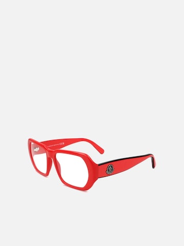 MONCLER Zonnebril in Rood: voorkant