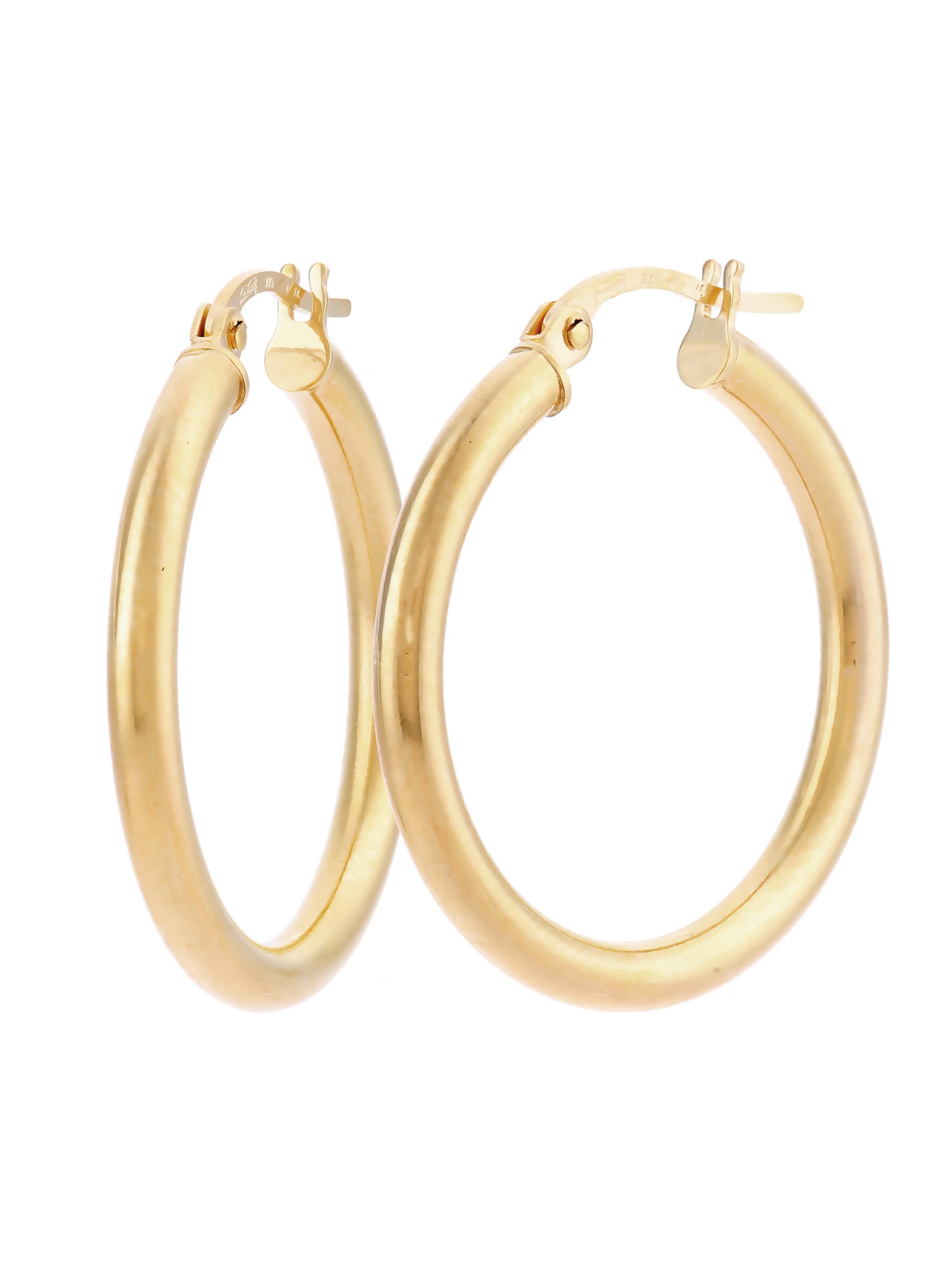 Vanlere Earrings in Gold: front
