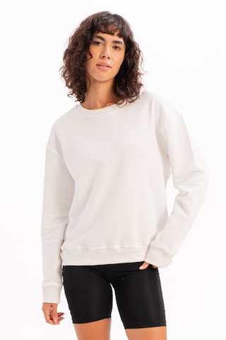 Sweat-shirt Justever en blanc