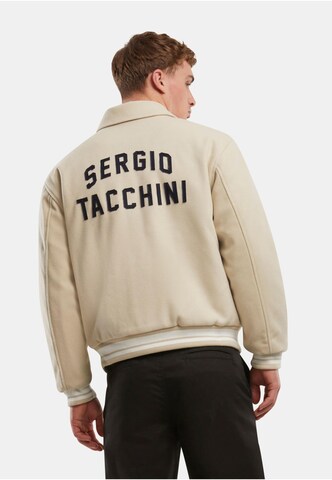 Giacca di mezza stagione 'Borotra' di Sergio Tacchini in grigio: frontale