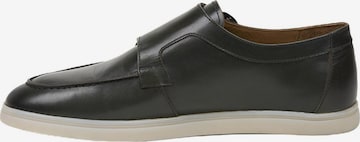 Desa Schnürschuh 'Doppelmonk-Schuhe' in Grün: Vorderseite