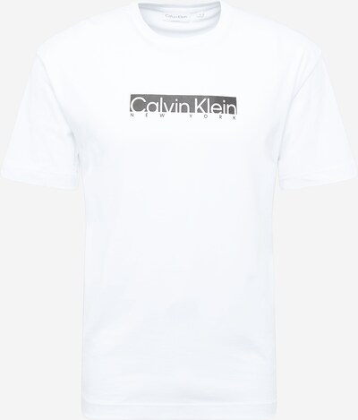 Calvin Klein Shirt 'NEW YORK' in de kleur Zwart / Wit, Productweergave