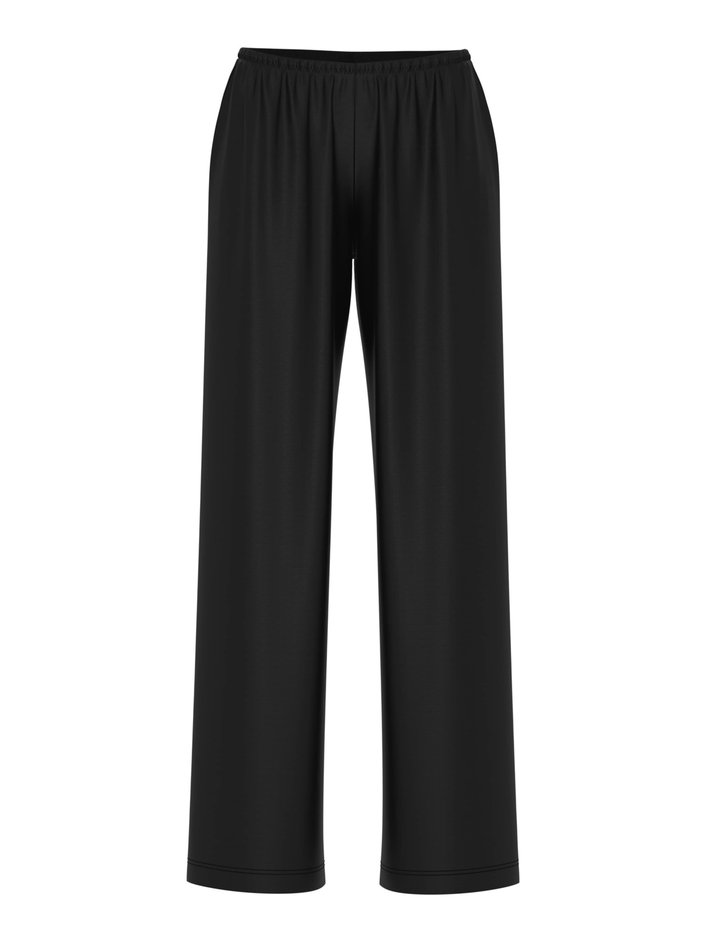 Mey Regular Broek ' Serie Pure Shine ' in Zwart: voorkant