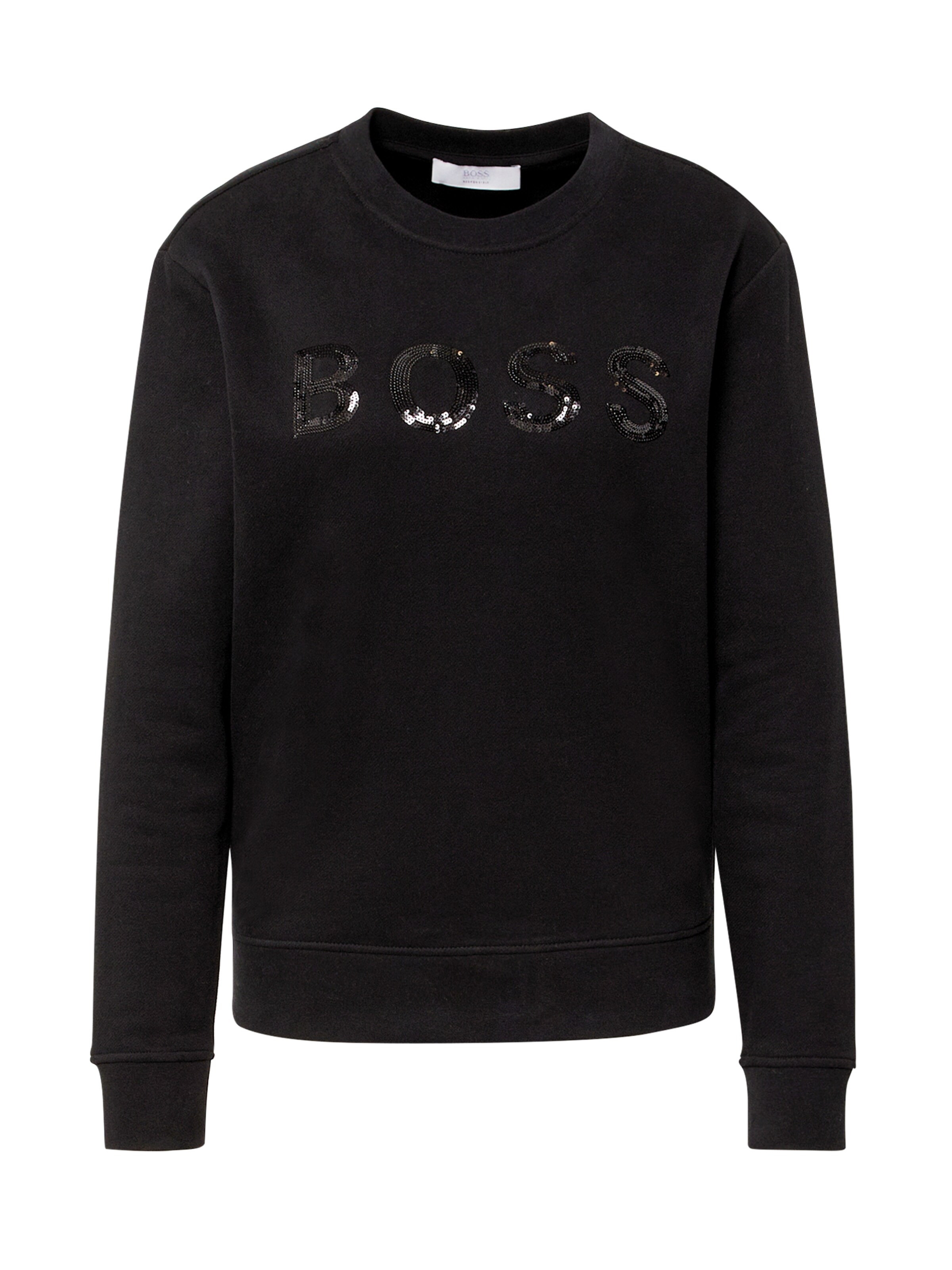 Frauen Sweat BOSS Orange Sweatshirt 'Ela' in Schwarz - UR29739 Frauen Sweat BOSS Orange Sweatshirt 'Ela' in Schwarz - UR29739