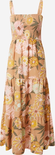 ROXY Summer dress 'SUNNIER SHORES' in Light brown / Curry / Olive / Rose, Item view