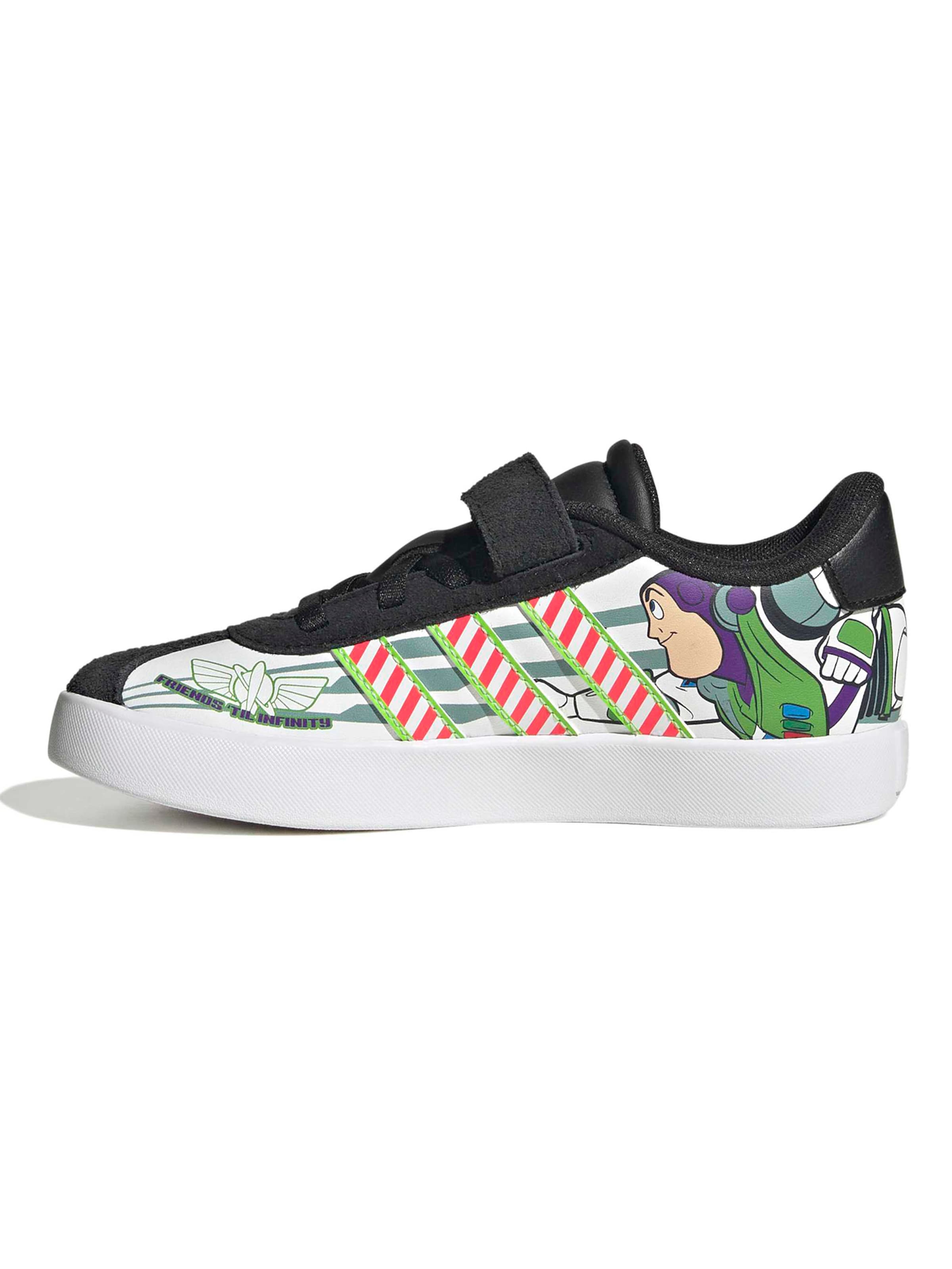 balta ADIDAS SPORTSWEAR Sportiniai batai 'VL COURT TOY STORY'