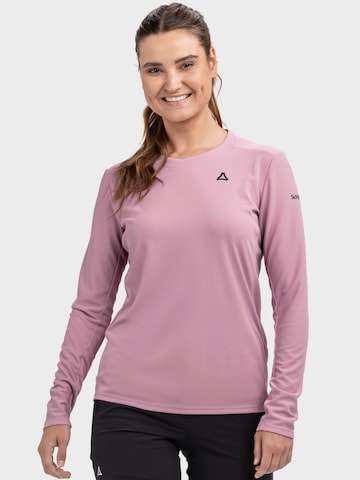 T-shirt fonctionnel 'Enixa' Schöffel en rose : devant