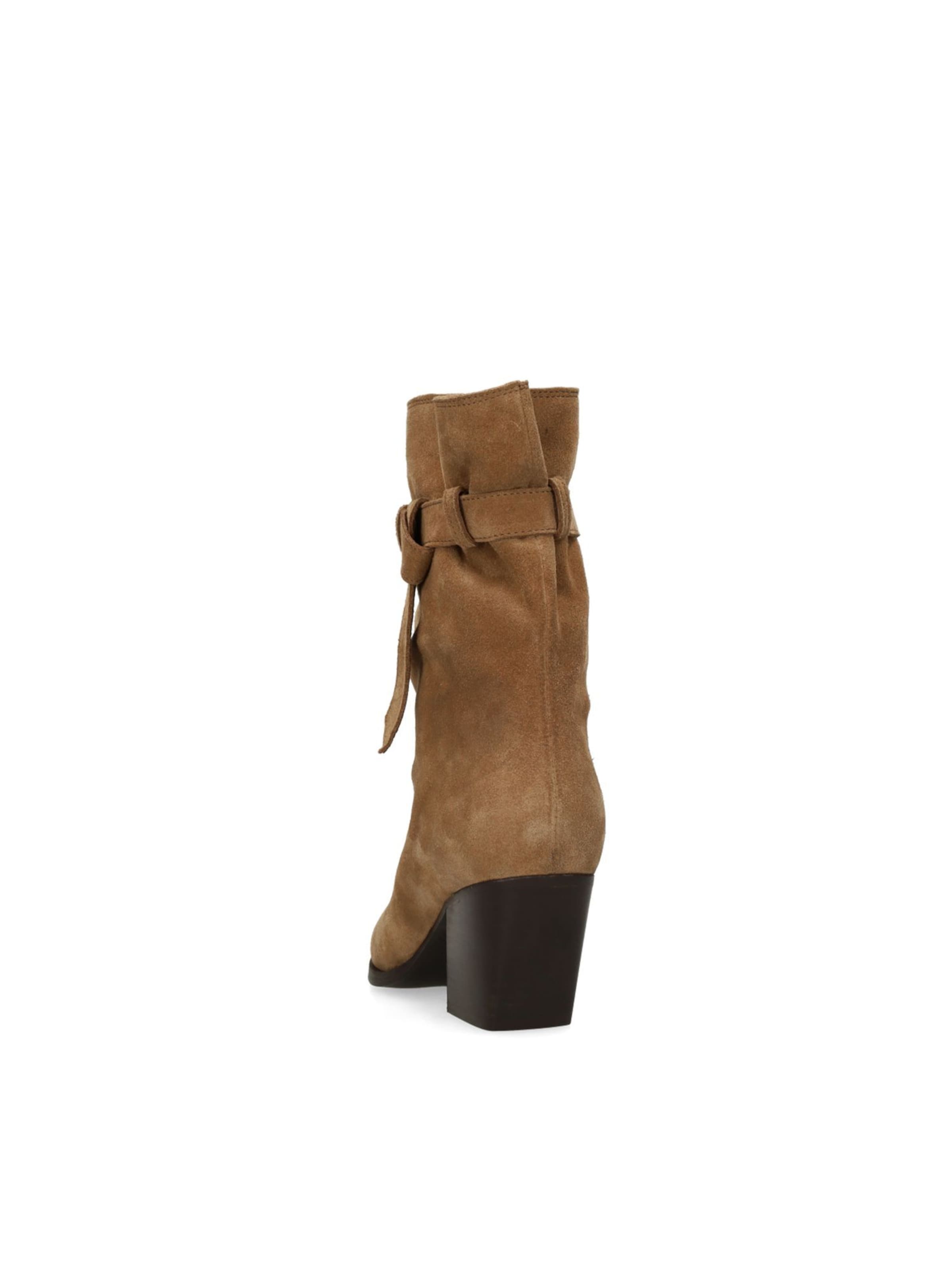 SACHA Stiefelette in Beige