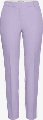 TAMARIS Pleated Pants in Purple: front