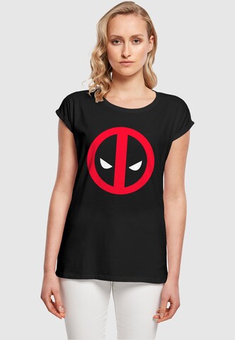 ABSOLUTE CULT T-Shirt 'Deadpool' in Schwarz: Vorderseite
