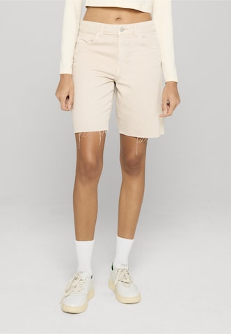 Noisy may Normální Kalhoty 'HOLLA' – béžová: přední strana