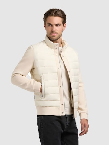 khujo Between-season jacket 'WALNUT' in Beige