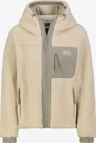Sublevel Fleecejacke in Beige: Vorderseite