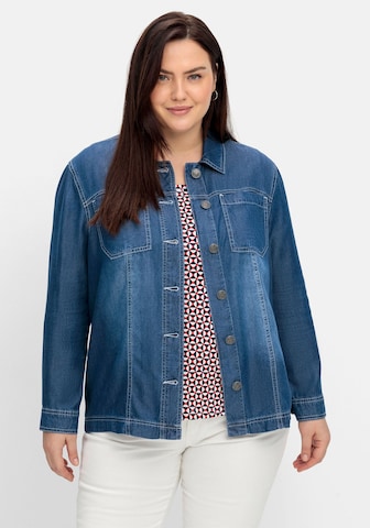 Veste mi-saison SHEEGO en bleu : devant