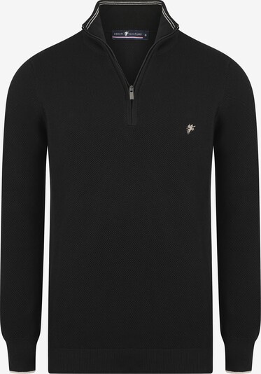 DENIM CULTURE Sweater 'Chester' in Cream / Black, Item view