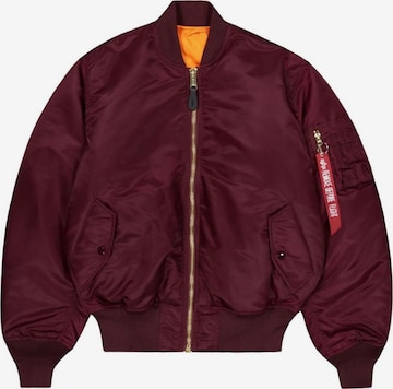 Veste mi-saison ALPHA INDUSTRIES en rouge : devant