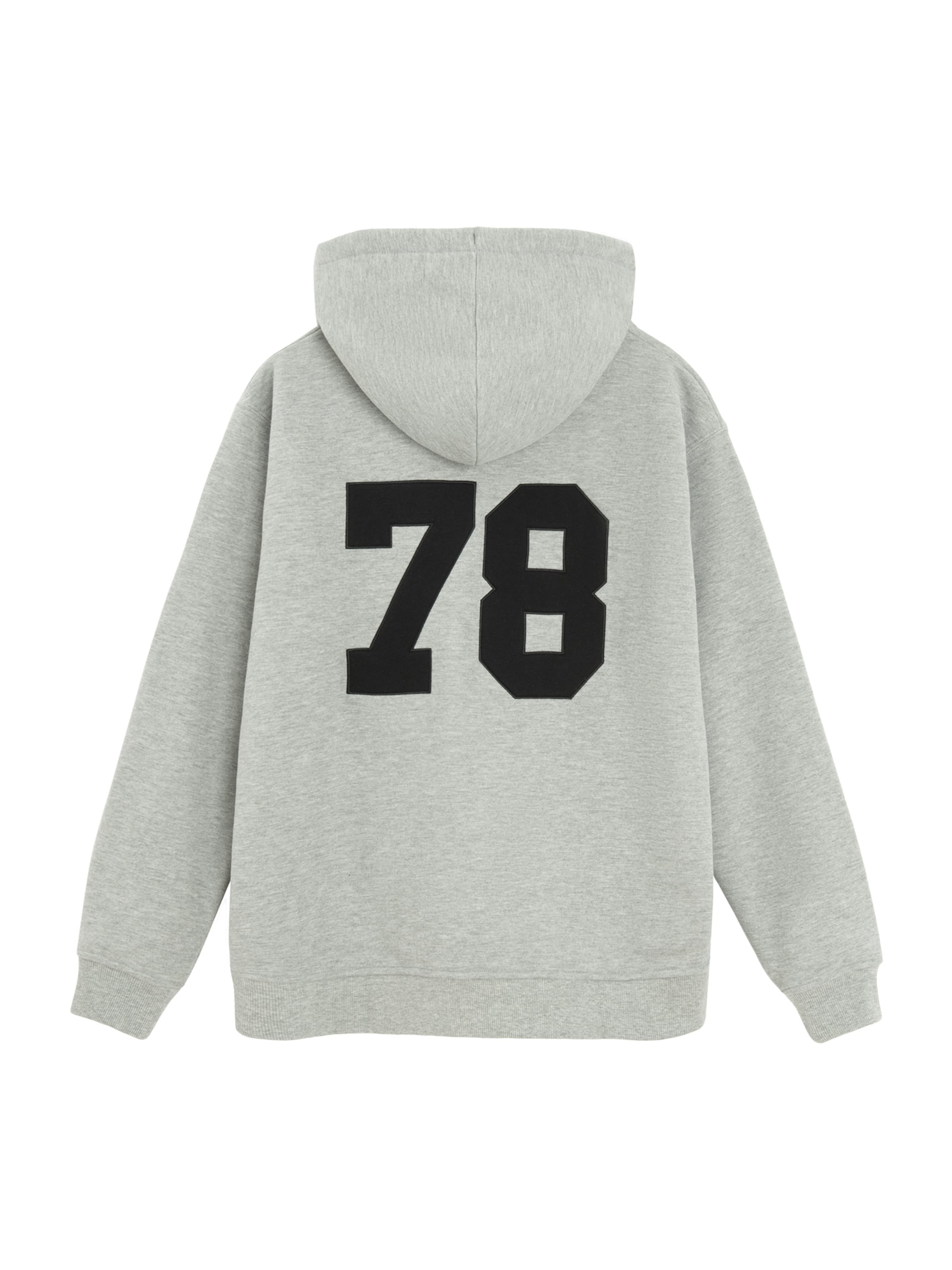 NoWear Sweatshirt in Grey: back