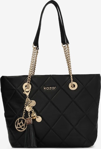 Kazar Shoulder Bag in Black: front