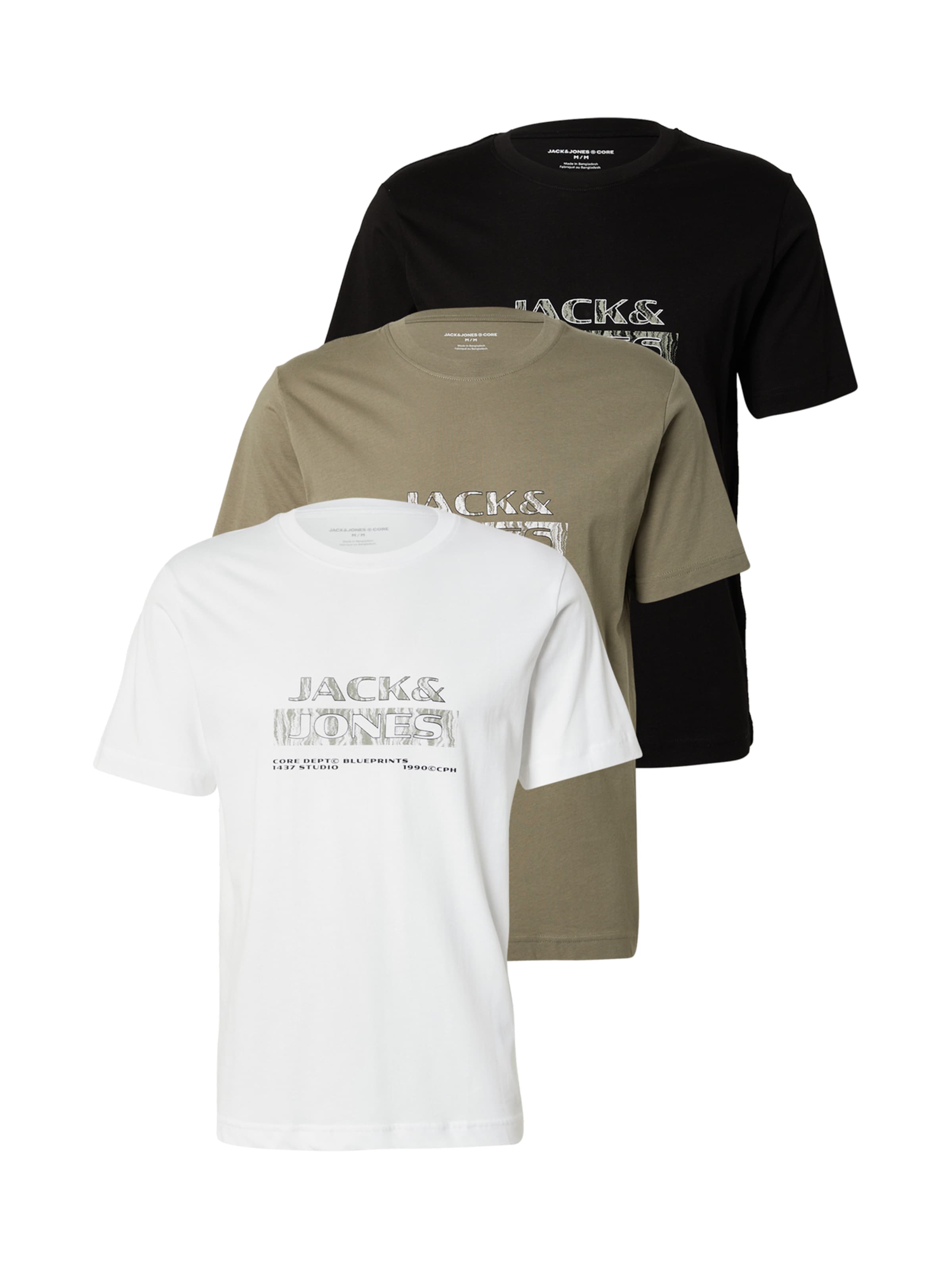 JACK & JONES Tričko 'JCOSTANCE' – zelená: přední strana