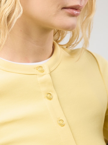 JJXX Knit Cardigan 'JXFIFI' in Yellow