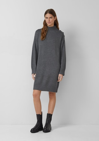 Robes en maille s.Oliver en gris : devant