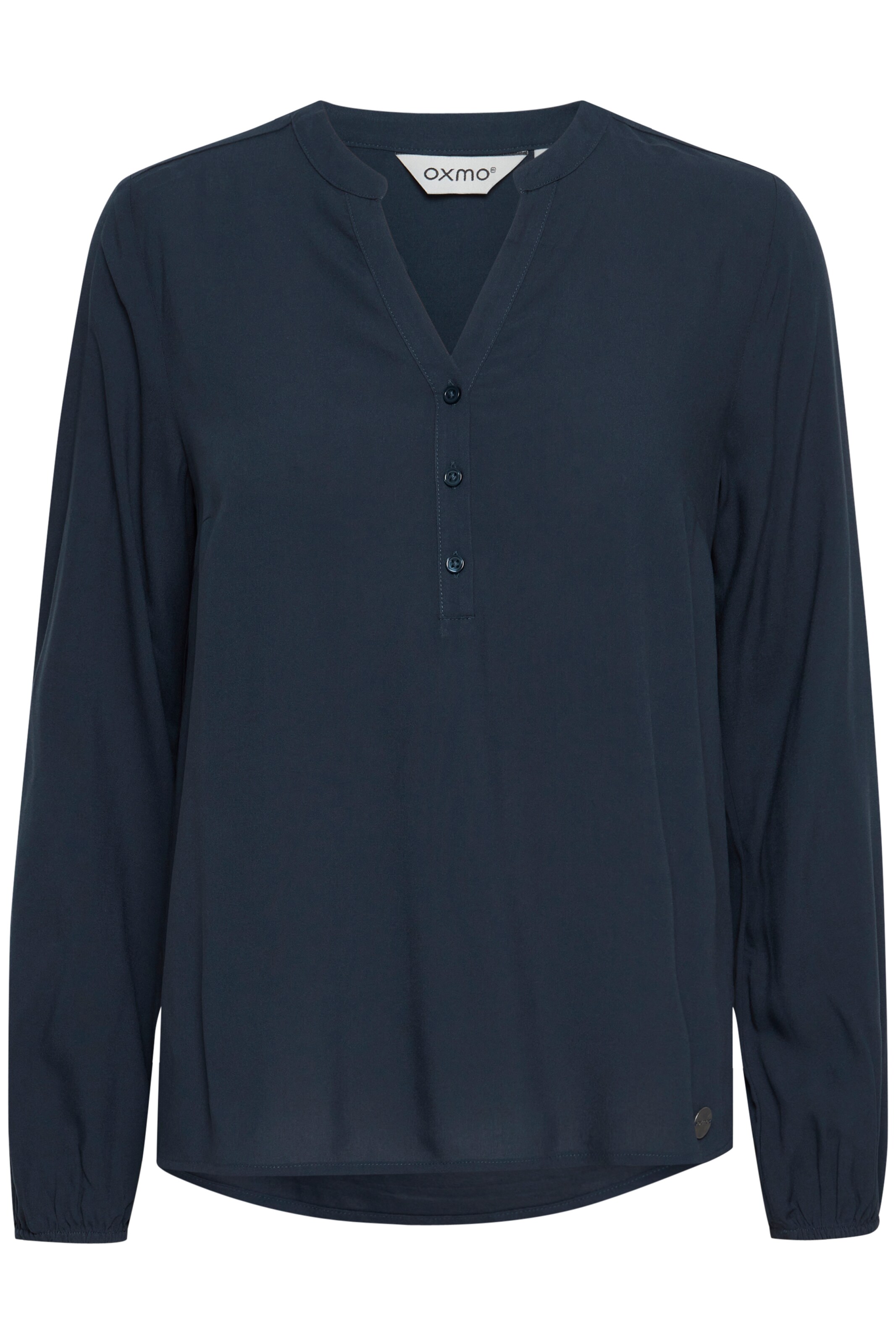 Camicia da donna 'Elvy' di Oxmo in blu: frontale