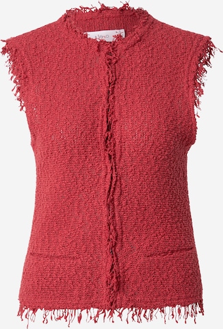 IROKardigan bez rukava 'Shanny' - crvena boja: prednji dio