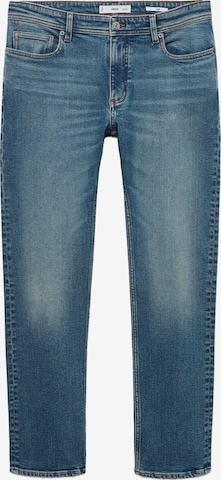 MANGO MANregular Traperice 'Jan' - plava boja: prednji dio