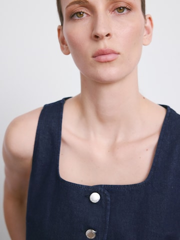 MANGO Bluzka 'AVERY' w kolorze niebieski