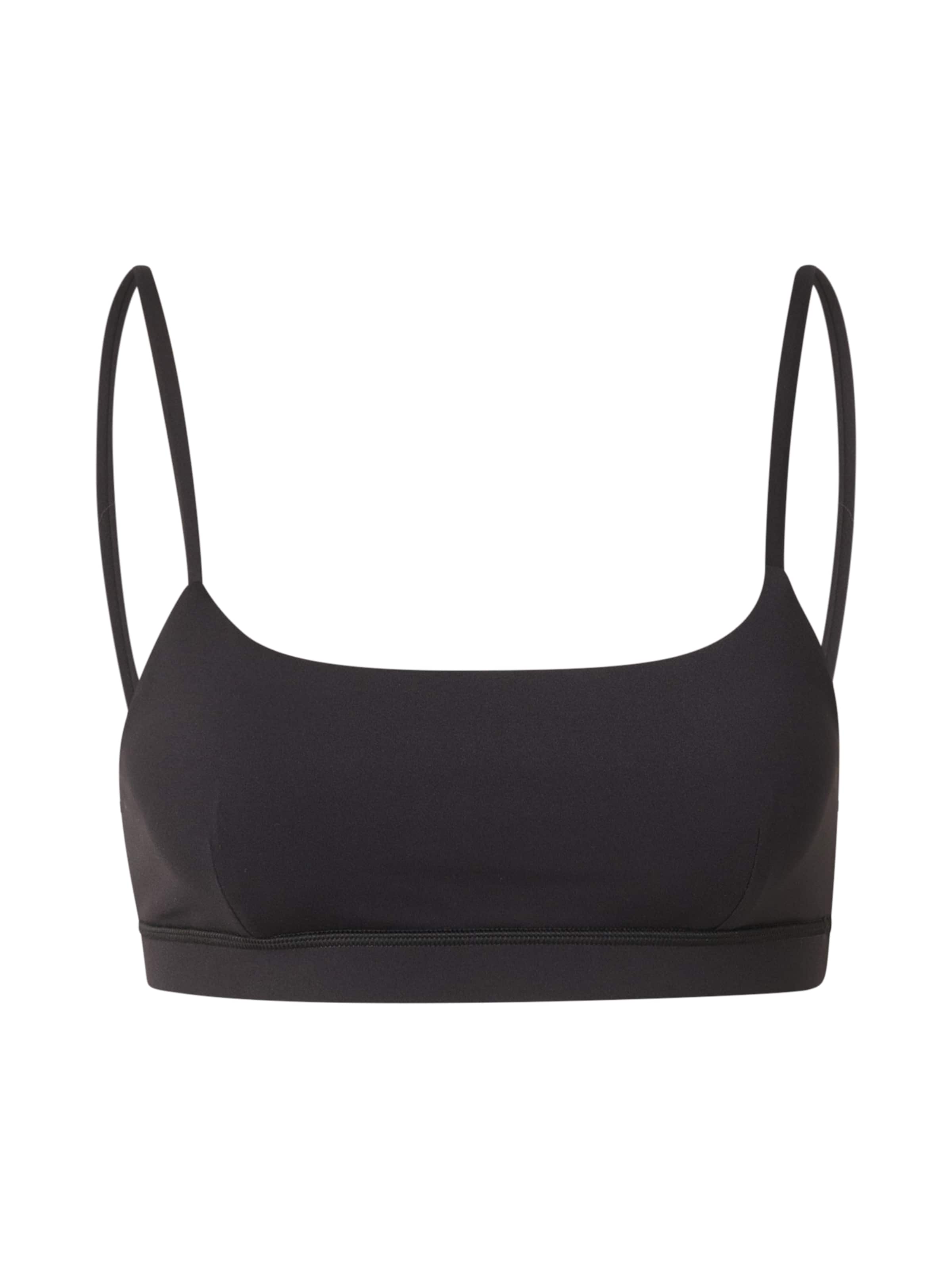 MAKARIĆ Õlapaelteta topp Spordirinnahoidja, värv must: eest vaates