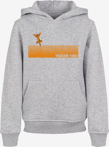 F4NT4STIC Sweatshirt 'Disney Winnie Puuh Der Bär Tigger 1968' in Grey: front