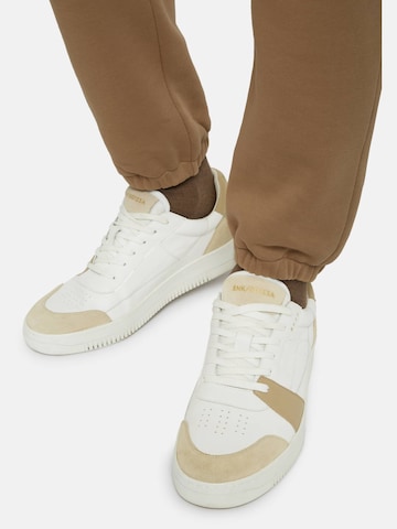 Boggi Milano Sneakers laag in Wit: voorkant