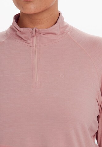 Q by Endurance Performance Shirt 'Fermier' in Pink