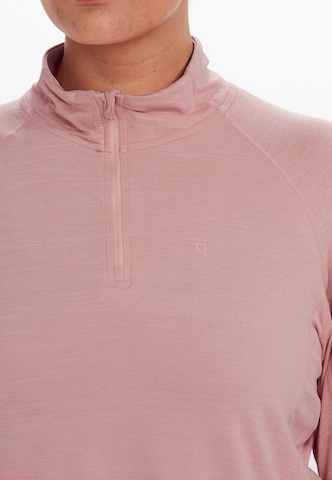 Q by Endurance Performance shirt 'Fermier' in Pink