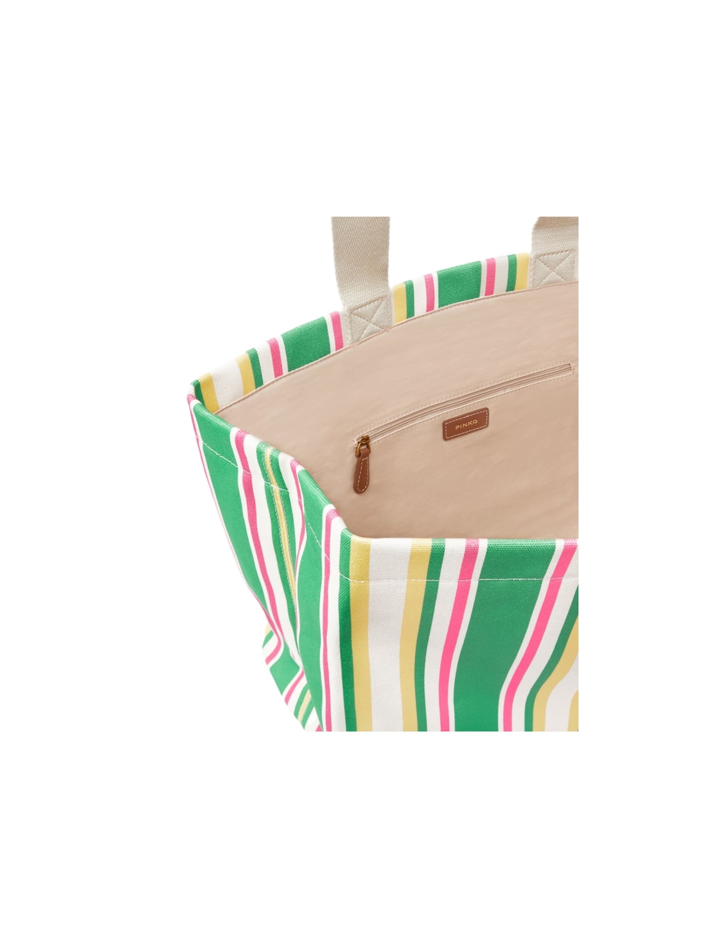 Borsa a spalla '104754 A2G5' di PINKO in verde