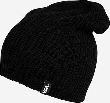 Bonnet VANS en noir : devant