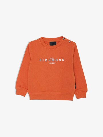 John Richmond Sweatshirt 'Damien' in Orange: front