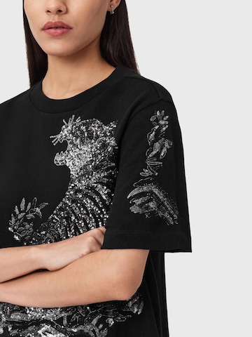 AllSaints - Camiseta 'POUNCE LISA' en negro