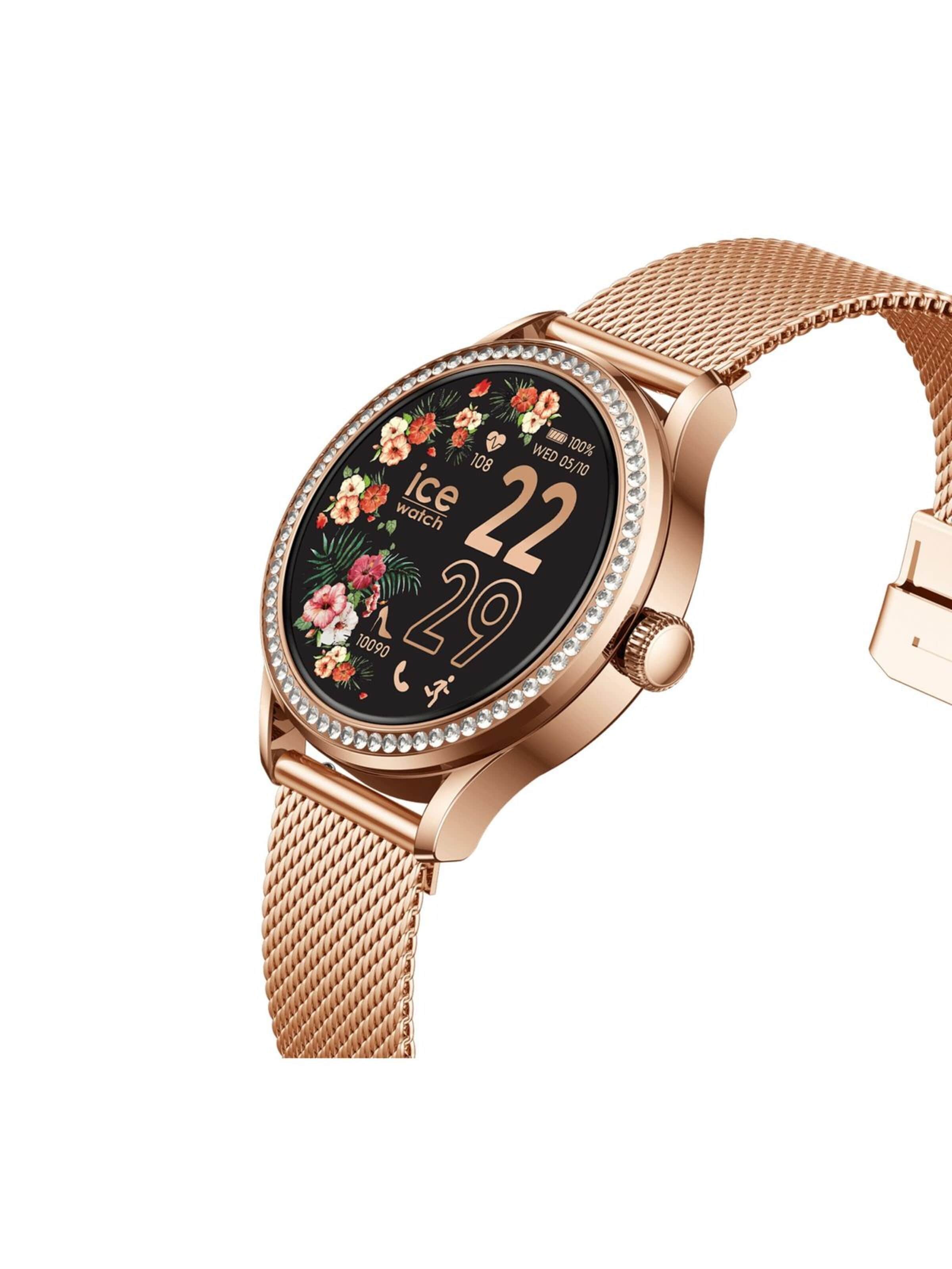 ICE WATCH Analoog horloge 'Date watch ICE smart ST 2.0' in Goud